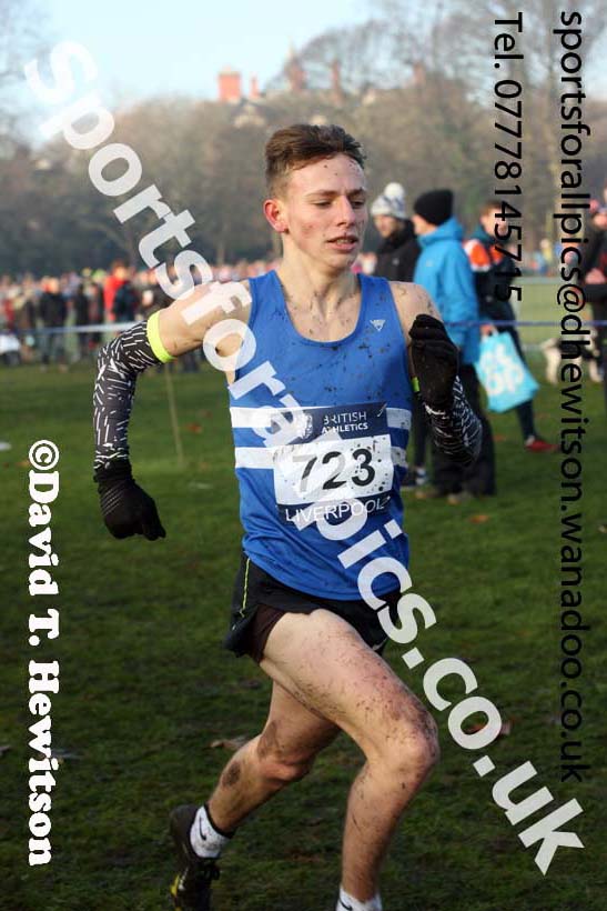 Junior men, European Cross Country Trials, Sefton Park, Liverpool. Photo: David T. Hewitson/Sports for All Pics